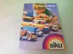 Folder - Siku 1982-83, Boeken, Auto's | Folders en Tijdschriften, Gelezen, Overige merken, Ophalen of Verzenden