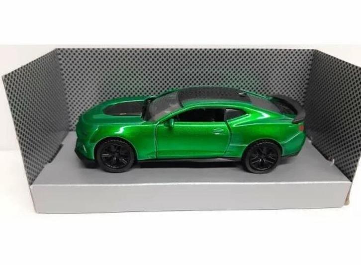 2017 Chevrolet Camaro ZL1, green, Hobby en Vrije tijd, Modelauto's | Overige schalen, Nieuw, Auto, Ophalen of Verzenden