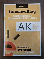 Nieuw samengevat Aardrijkskunde HAVO examen, Boeken, Schoolboeken, Verzenden, HAVO, Nieuw, ExamenOverzicht
