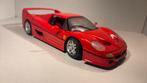 Ferrari f50 coupe maisto 1.18, Maisto, Ophalen of Verzenden, A, A