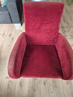 Bordeauxrode fauteuil, Huis en Inrichting, Fauteuils, Ophalen of Verzenden