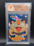 Meowth tv11 1999 topps #52 woetoe grading 6, Verzenden, Zo goed als nieuw, Meerdere kaarten