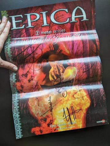 Epica: Poster We Will Take You With Us beschikbaar voor biedingen