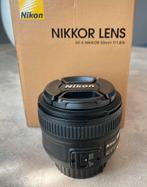 Nikon AF-S NIKKOR 50mm f/1.8G als nieuw in zeer goede staat, Audio, Tv en Foto, Fotografie | Lenzen en Objectieven, Ophalen of Verzenden