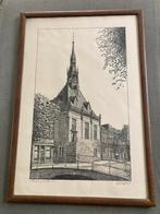 Stadhuis Schoonhoven - Ets, Antiek en Kunst, Ophalen of Verzenden