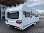 Hobby 720 UKFe Prestige 2023 MEGA KORTING!!!, Vast bed, Hobby, 7 tot 8 meter, Bedrijf