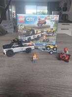 Lego City ATV Raceteam 60148, Ophalen of Verzenden, Zo goed als nieuw, Complete set, Lego