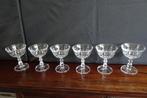 6 kristallen coupes van Royal Crystal Rock uit 70-er jaren, Ophalen of Verzenden, Gebruikt, Overige typen