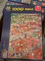 Jan van Haasteren Puzzel - Tennis  - 1000 stukjes, Hobby en Vrije tijd, Denksport en Puzzels, Ophalen of Verzenden, 500 t/m 1500 stukjes
