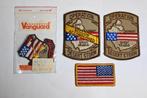 us army patch golf oorlog desert storm amerika embleem, Ophalen of Verzenden, Landmacht, Amerika, Embleem of Badge