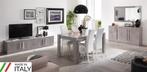 Woonkamer Granada-4 Hoogglans marmer beton-AANBIEDING--, Ophalen of Verzenden