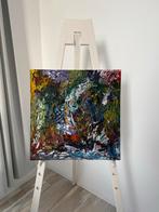 Kleurrijk Abstract Schilderij, Ophalen of Verzenden