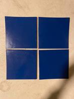 Italiaanse kobalt blauwe 20x20 tegels, Doe-het-zelf en Verbouw, Tegels, Ophalen, Keramiek, Nieuw, 20 tot 40 cm