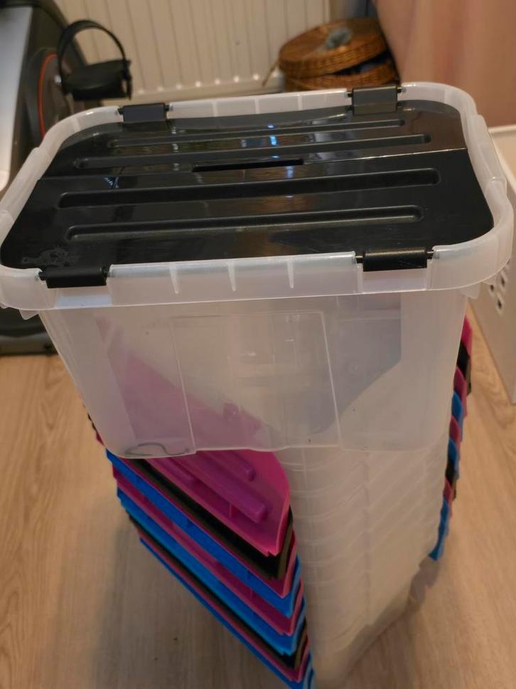 Opbergbakken, Hobby en Vrije tijd, Overige Hobby en Vrije tijd, Zo goed als nieuw, Ophalen