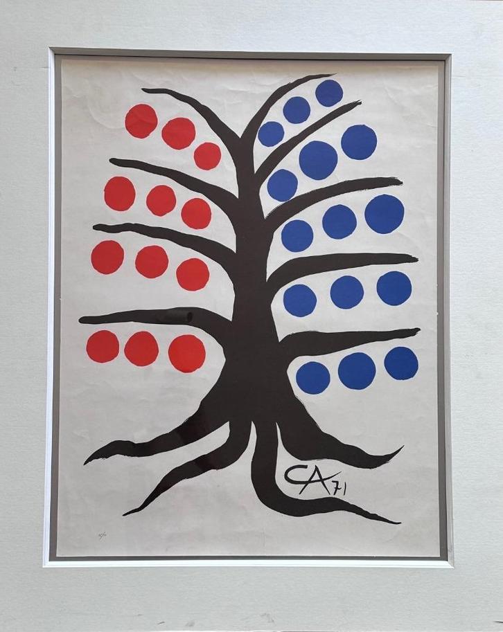 Alexander Calder litho, Antiek en Kunst, Kunst | Litho's en Zeefdrukken, Ophalen