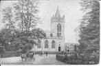 Zeist Utrechtsche Straatweg met Kerk., Verzamelen, Ansichtkaarten | Nederland, Ophalen of Verzenden, 1920 tot 1940, Gelopen, Utrecht