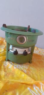 ZEER MOOIE 2 PITS PETROLIUMSTEL  beccon, Antiek en Kunst, Ophalen of Verzenden