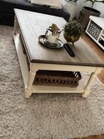 Landelijke salontafel, Huis en Inrichting, Tafels | Salontafels, Ophalen, 100 tot 150 cm, 50 tot 100 cm, Zo goed als nieuw