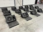 Turbosound TFM-450 15"/3" monitor/speaker (bi-amp) (14x), Gebruikt, Ophalen of Verzenden, 120 watt of meer