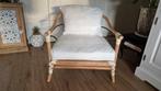 Moet weg: Fauteuil / stoel Riviera Maison, Huis en Inrichting, Ophalen, Riet of Rotan, Bohemian of Landelijk, 75 tot 100 cm
