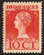 Nederland NVPH nr 124 ongebruikt Jubileum 1923, Postzegels en Munten, Ophalen of Verzenden, T/m 1940, Postfris