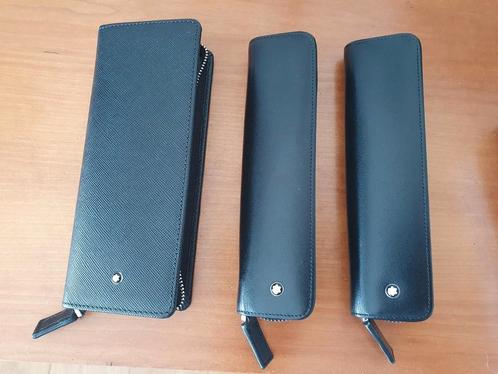 Montblanc pen pouches, Verzamelen, Pennenverzamelingen, Zo goed als nieuw, Overige merken, Ophalen of Verzenden