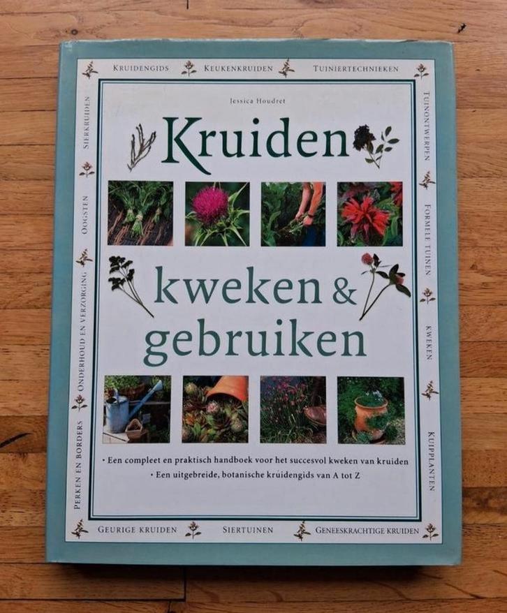 Kruiden kweken en gebruiken zeer informatief boek veel fotos, Boeken, Natuur, Zo goed als nieuw, Bloemen, Planten en Bomen, Ophalen of Verzenden