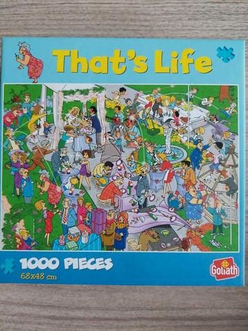 That's life puzzel, 1000 stukjes  beschikbaar voor biedingen