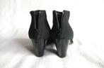 Walter Steiger vintage designer enkellaarzen zwart maat 35, Zwart, Lage of Enkellaarzen, Ophalen of Verzenden, Gedragen
