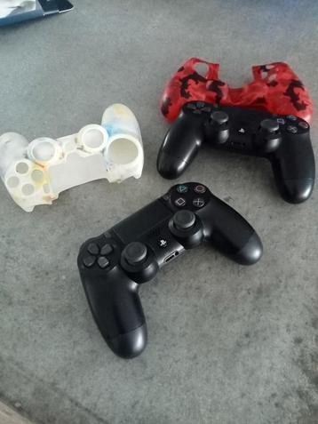 2 dualshock controller voor ps4 beschikbaar voor biedingen