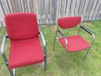 2 stoelen, vergadermodel, Huis en Inrichting, Stoelen, Ophalen, Gebruikt
