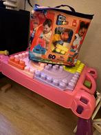 Mega bloks tafel met extra blokken, Ophalen, Nieuw