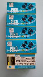 Piko HO modelbaan wagons - 5 Stuks, Hobby en Vrije tijd, Modeltreinen | H0, Gelijkstroom of Wisselstroom, Wagon, Zo goed als nieuw