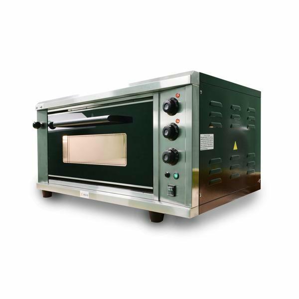 Xavis BakeChef stenenvloer 40x60 cm oven, Oven, 60 cm of meer, Nieuw, Stoom