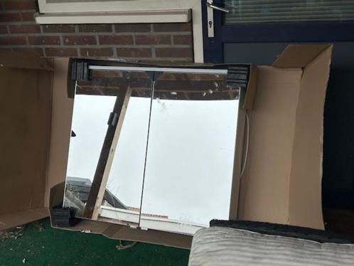 badkamer spiegelkast, Huis en Inrichting, Badkamer | Badkamermeubels, Nieuw, Spiegelkast, Minder dan 100 cm, 50 tot 100 cm, Minder dan 25 cm