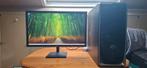 Desktop pc en monitor, Computers en Software, Desktop Pc's, Ophalen of Verzenden, Zo goed als nieuw, 3 tot 4 Ghz, SSD