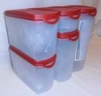 Nieuwe ruimtemakers set van tupperware, Ophalen of Verzenden, Nieuw, Rood, Overige typen