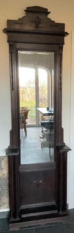 Antieke spiegel, Antiek en Kunst, Antiek | Spiegels, Ophalen, Overige vormen, 50 tot 100 cm, 200 cm of meer