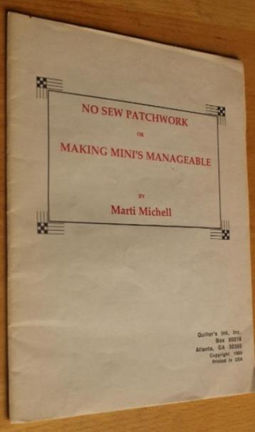  	 No sew patchwork or making mini's manageable - 75731/2