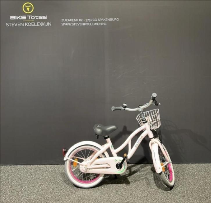Alpina Ocean M16 Rn Kinderfietsen pastel pink, Fietsen en Brommers, Fietsen | Meisjes, Gebruikt, 16 inch, Versnellingen, Ophalen of Verzenden
