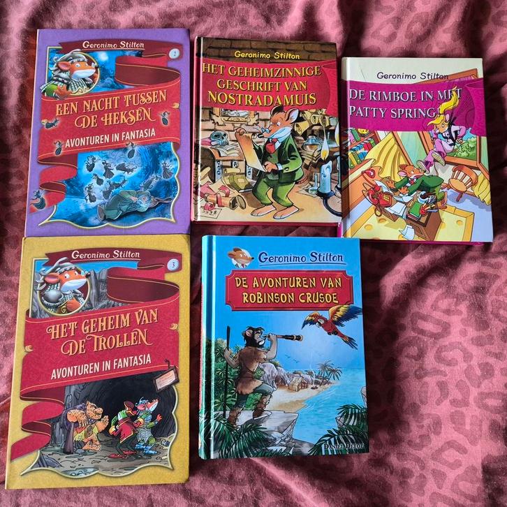 Geronimo Stilton Boeken, Boeken, Kinderboeken | Jeugd | 10 tot 12 jaar, Zo goed als nieuw, Non-fictie, Ophalen