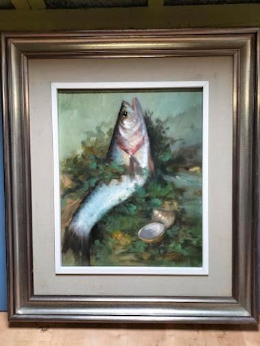 Schilderij : Natura Mercia met certificaat. ., Antiek en Kunst, Kunst | Schilderijen | Klassiek, Ophalen of Verzenden