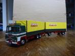 Tekno Scania 140 Karlsson Transport met certificaat, Hobby en Vrije tijd, Ophalen of Verzenden, Nieuw, Bus of Vrachtwagen, Tekno
