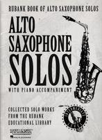 Alto Saxophone Solos Met Accompaniment ( 9751 ), Gebruikt, Verzenden, Klassiek, Saxofoon