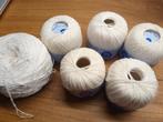 6 bolletjes 100% katoen, Hobby en Vrije tijd, Breien en Haken, Ophalen of Verzenden, Zo goed als nieuw, Breien of Haken, Wol of Garen