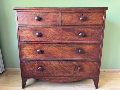 Mooie commode voor kleding e.d., 5 laden - ladekast, Huis en Inrichting, Kasten | Ladekasten, Gebruikt, 100 tot 150 cm, 100 tot 150 cm