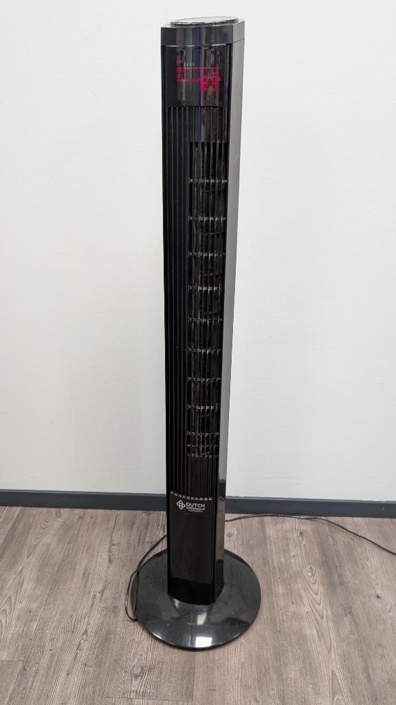 Roterende torenventilatoren 123cm hoog, Witgoed en Apparatuur, Ventilatoren, Zo goed als nieuw, Torenventilator, Ventilator met afstandsbediening