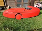 Waw velomobiel, Ophalen, Gebruikt, Cabine