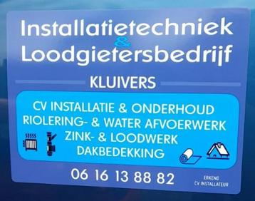 Installatie & Loodgietersbedrijf Kluivers. beschikbaar voor biedingen