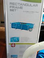 Zeer compleet Intex zwembad 300 x 200 x 75 cm, Ophalen, Zo goed als nieuw